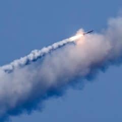 Ukrainian air defense forces shot down four Russian missiles on August 8