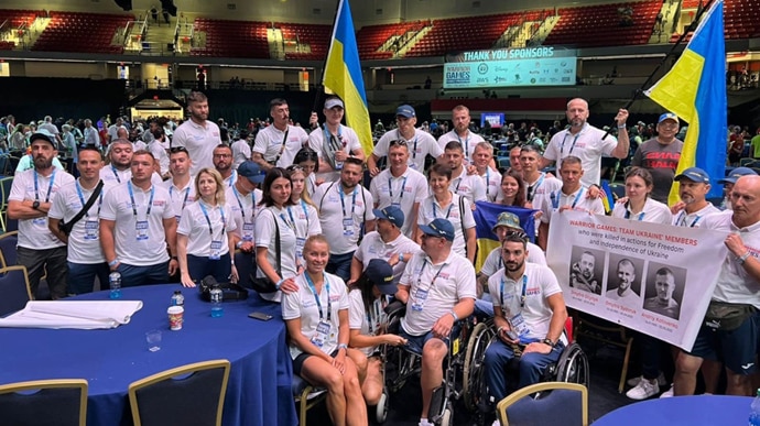 Ukraine is taking part in the Warrior Games in the USA for the first time