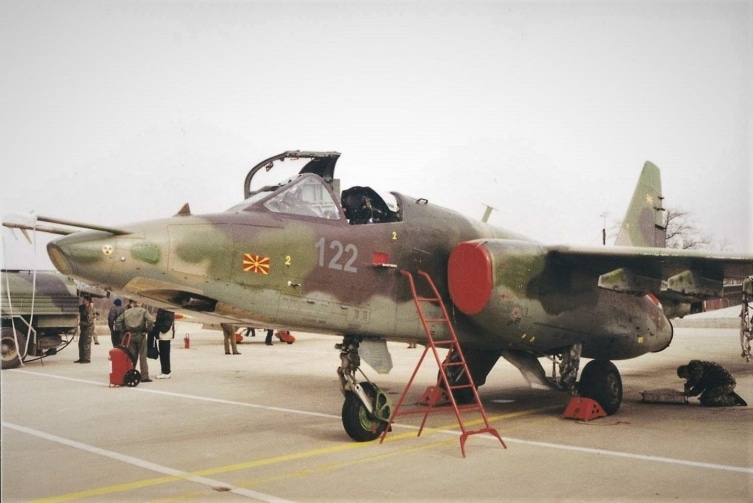 North Macedonia transferred Su-25 attack aircraft to Ukraine