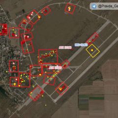 30 Russian fighter jets worth more than $1 billion were at the airfield in Russian-occupied Crimea