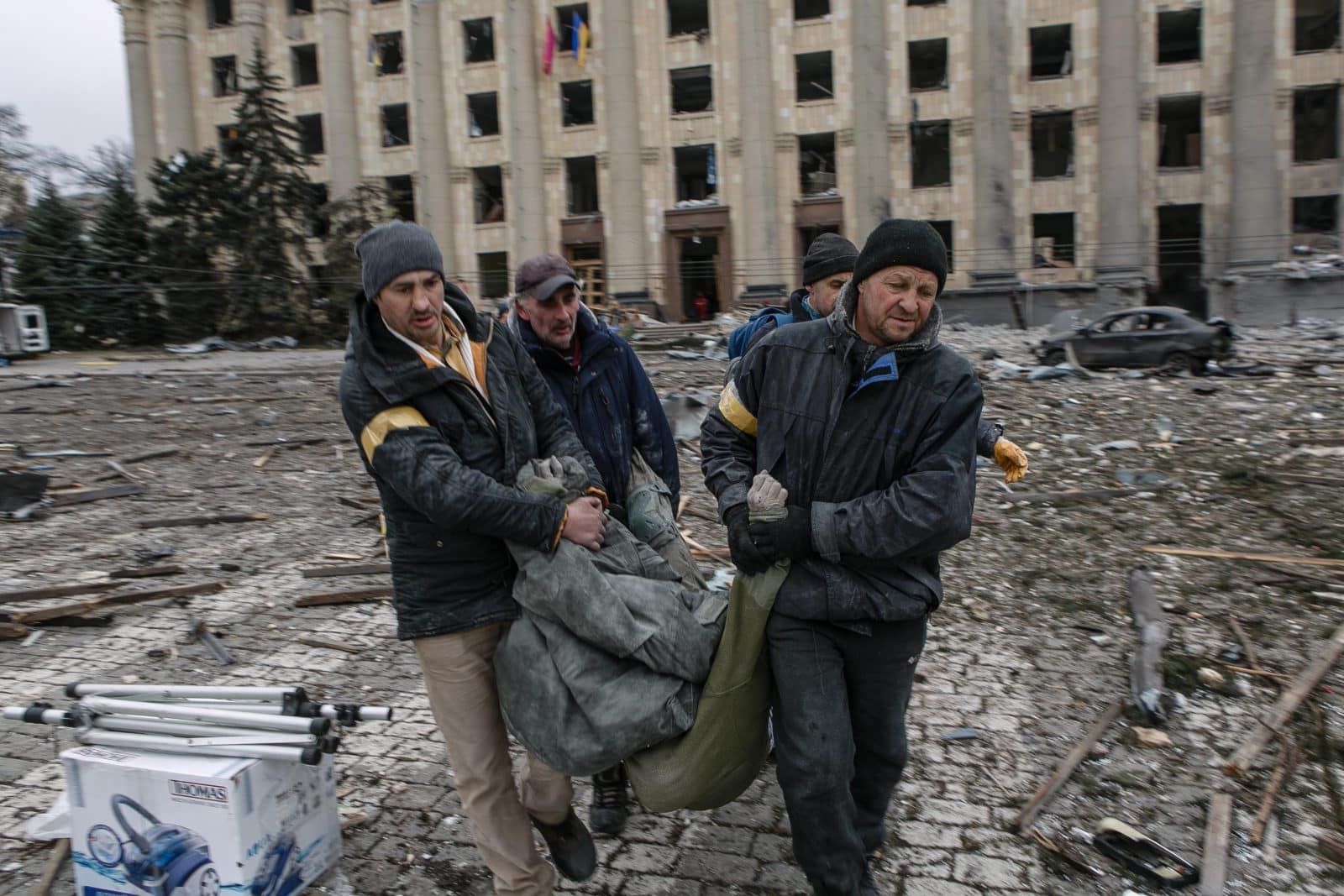 Russians have killed more than 1,000 civilians, including 50 children in the Kharkiv region