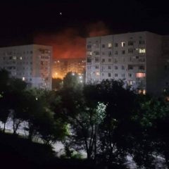 Russian military shelled the city of Energodar in the south, 10 people were injured: video