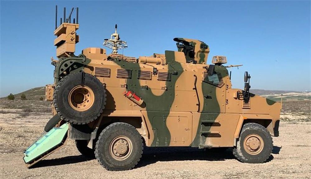 Ukraine received the first 50 Turkish “Kirpi” armored vehicles