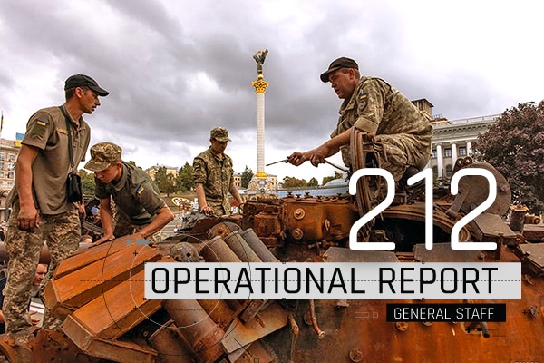 Operational report September 23, 2022 by the General Staff of AFU on the Russian invasion of Ukraine