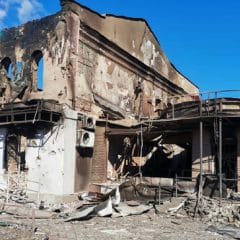 Russian troops destroyed more than 70% of buildings in Izyum in Ukraine’s east