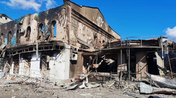 Russian troops destroyed more than 70% of buildings in Izyum in Ukraine’s east