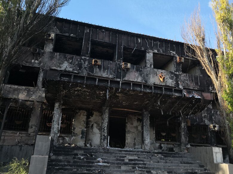 Russian invaders destroyed a monument of the history of Ukraine “Kalmius Settlement”