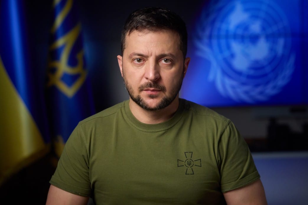 Ukrainian President addressed the UN General Assembly via video