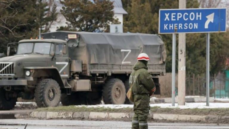 Russians shelled recently liberated Kherson, there are wounded civilians
