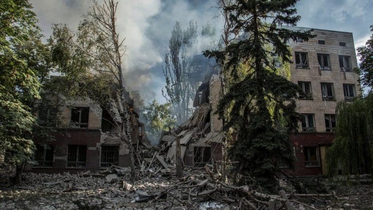 Russia damaged or destroyed more than 11,200 houses in the Luhansk region