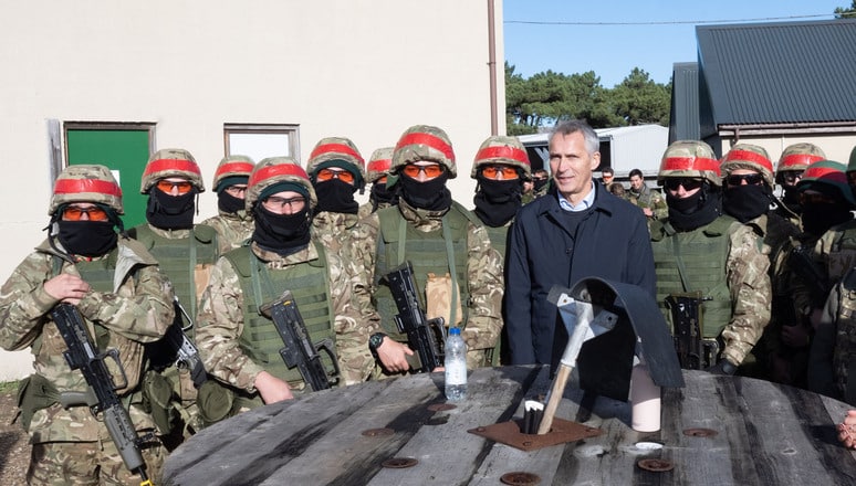 NATO Secretary General positively assessed the training of the Ukrainian military in Britain
