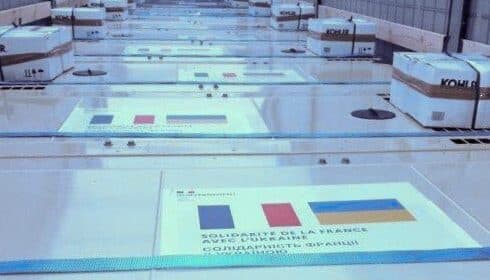France transferred 183 tons of energy equipment to Ukraine