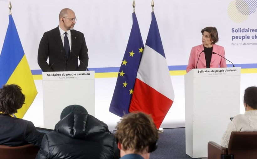 Paris conference collected about €1B for Ukraine