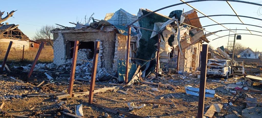 Russians shelled a village in the Zaporizhzhia region killing 2 civilians