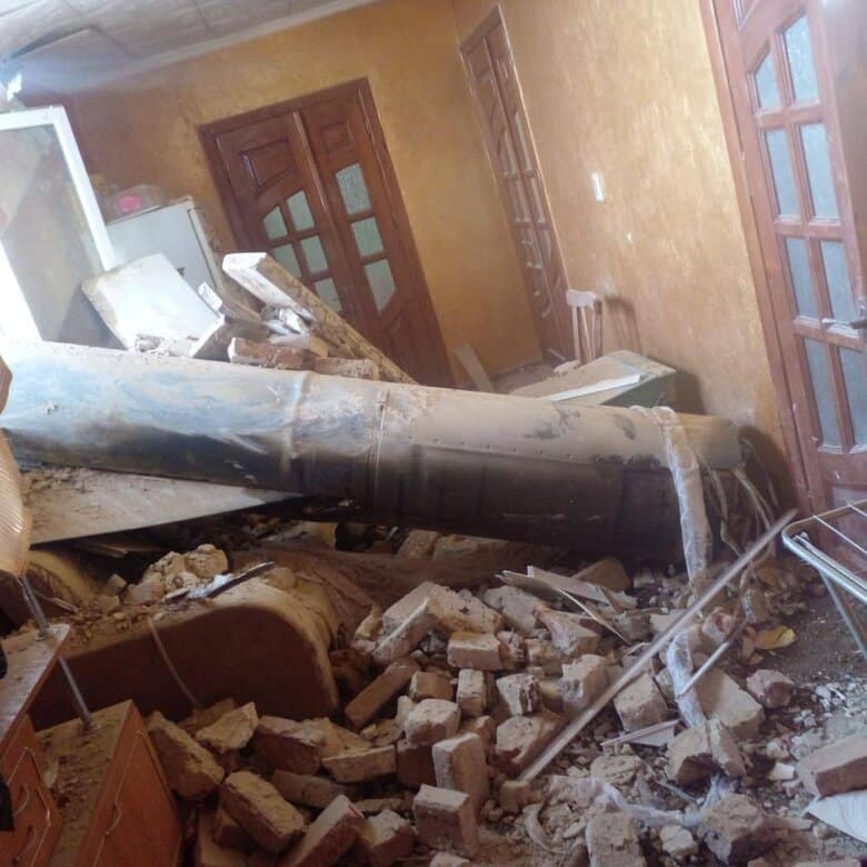 Russian missile hit a house in Ukrainian village, almost 1000 kilometers from Russia: photo