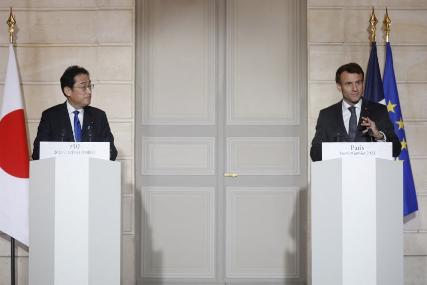 France and Japan will help Ukraine cope with the consequences of the Russian invasion