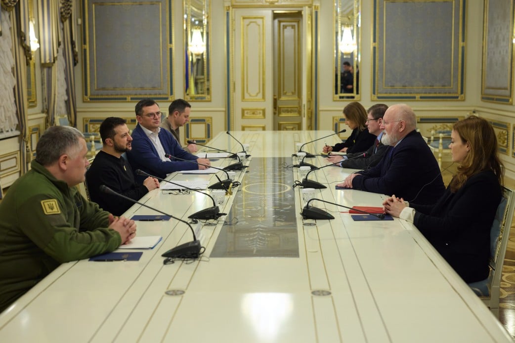 Ukraine’s President met with Executive Vice-President for the European Green Deal in Kyiv