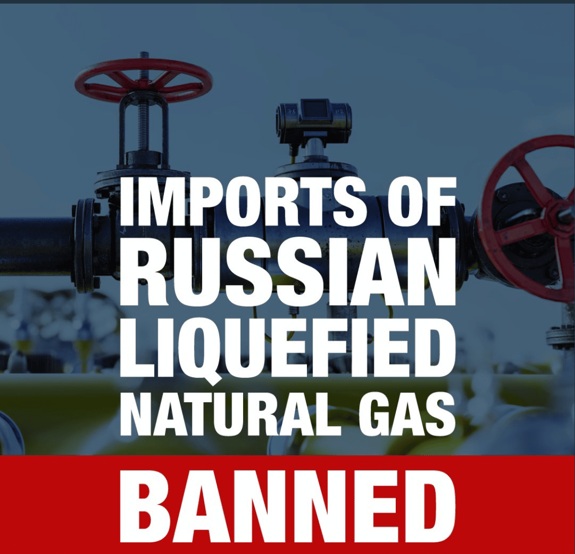Great Britain stopped imports of Russian liquefied natural gas