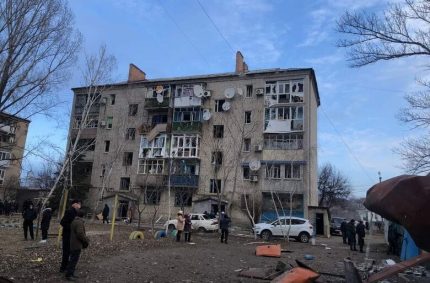 Russia hit Kostiantynivka in the Donetsk region with rockets, 3 civilians were killed: photos