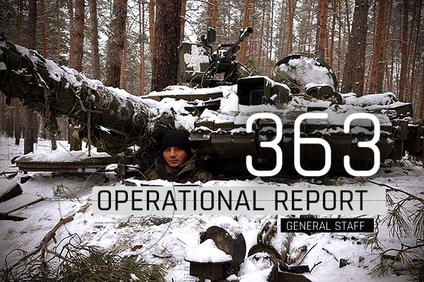 General Staff operational report February 21, 2023 on the Russian invasion of Ukraine