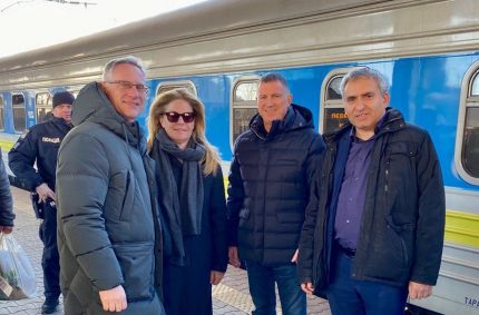 Israeli parliamentary delegation arrived in Kyiv: photo