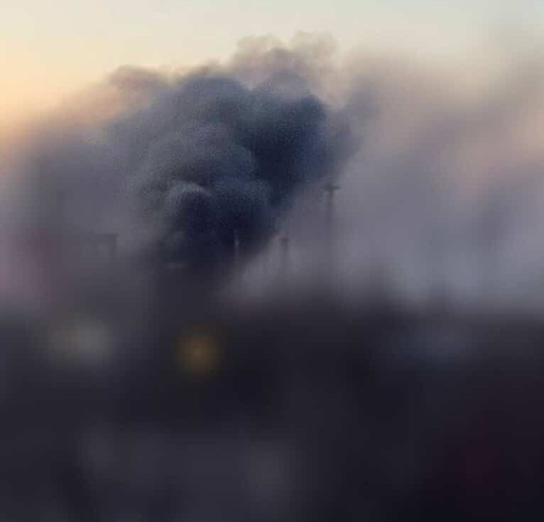 Russians fired 2 missiles at a critical infrastructure object in the city of central Ukraine: photo