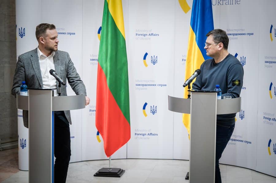 Ukraine and Lithuania discussed increasing defense support for Ukraine