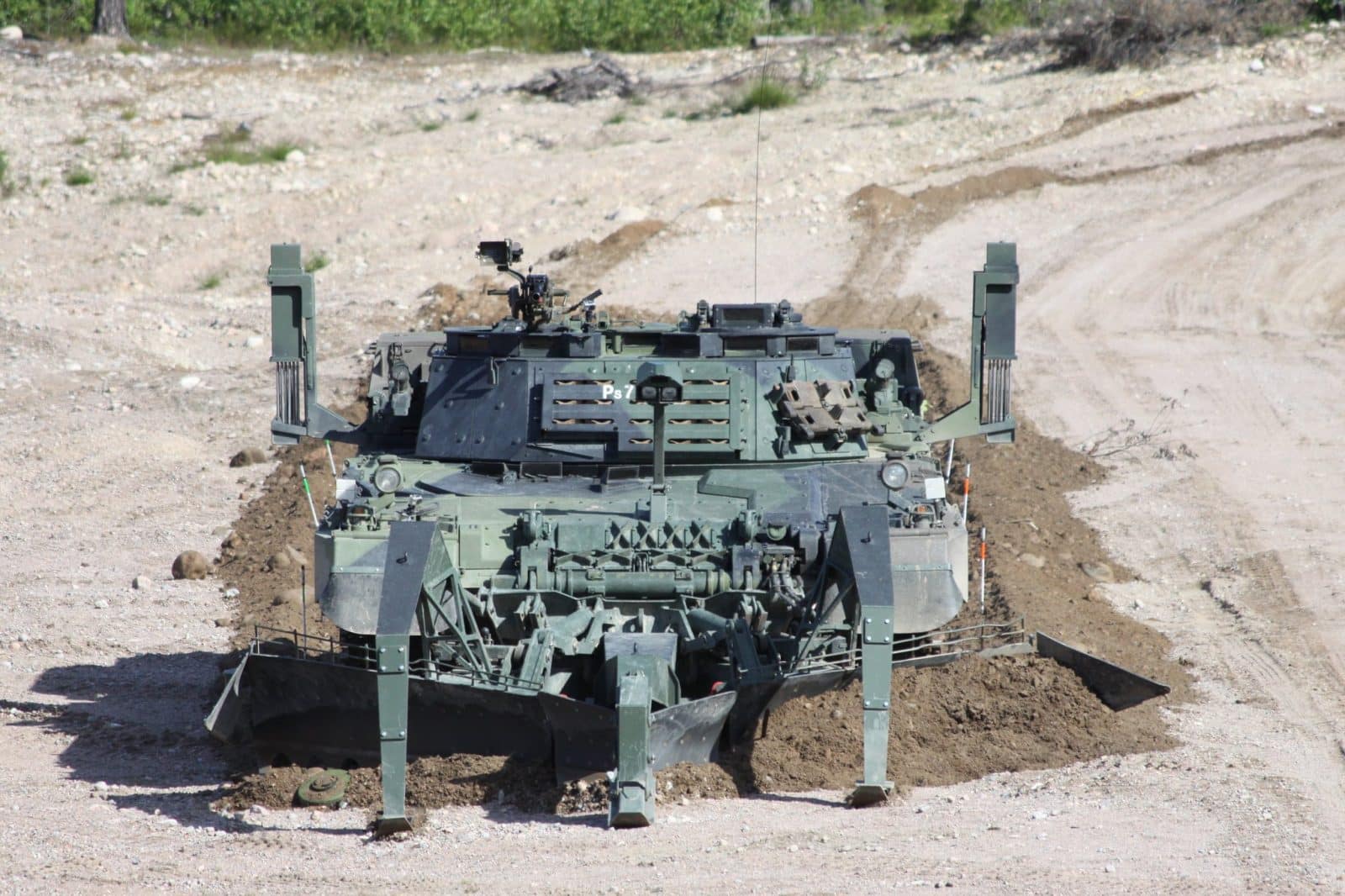 Finland will provide Ukraine with 3 Leopard 2 armored mine-clearing vehicles