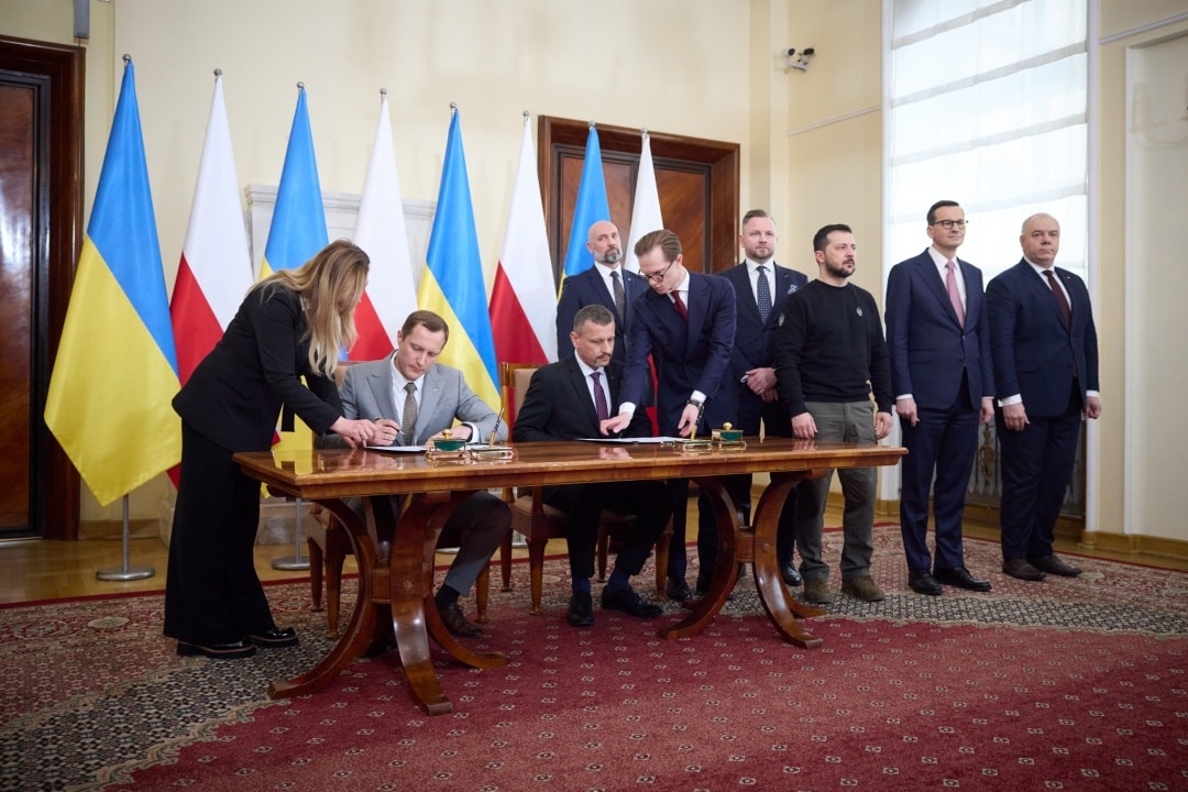Ukraine and Poland signed a document on reconstruction of Ukraine