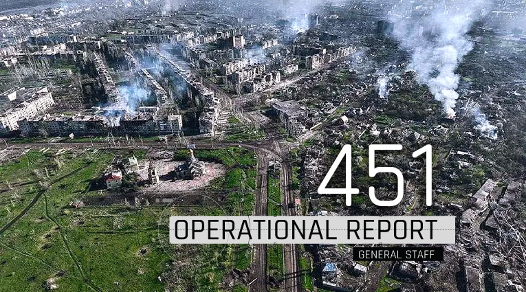 General Staff operational report May 20, 2023 on the Russian invasion of Ukraine